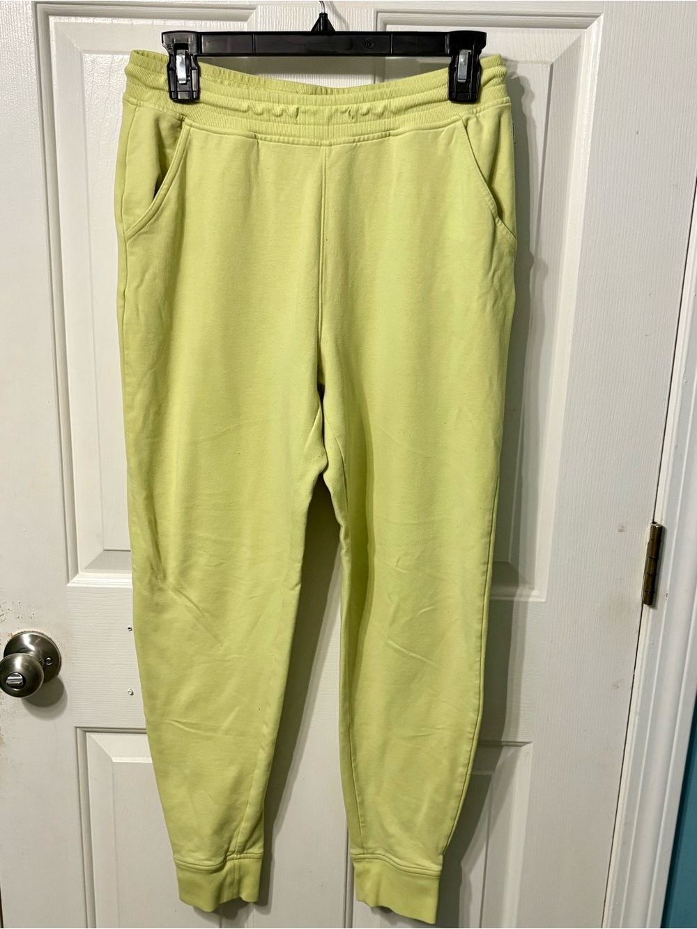 Eddie Bauer Lime Green Jogger Sweatpants
